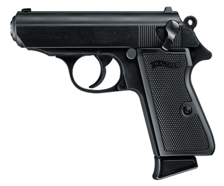 Walther PPK/S .22 LR Pistol, Black, 10-Round Magazine