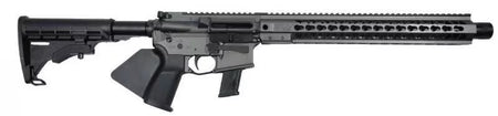 Brigade BRF-15 9mm Rifle - Tungsten Cerakote, 16" Barrel, CA Compliant