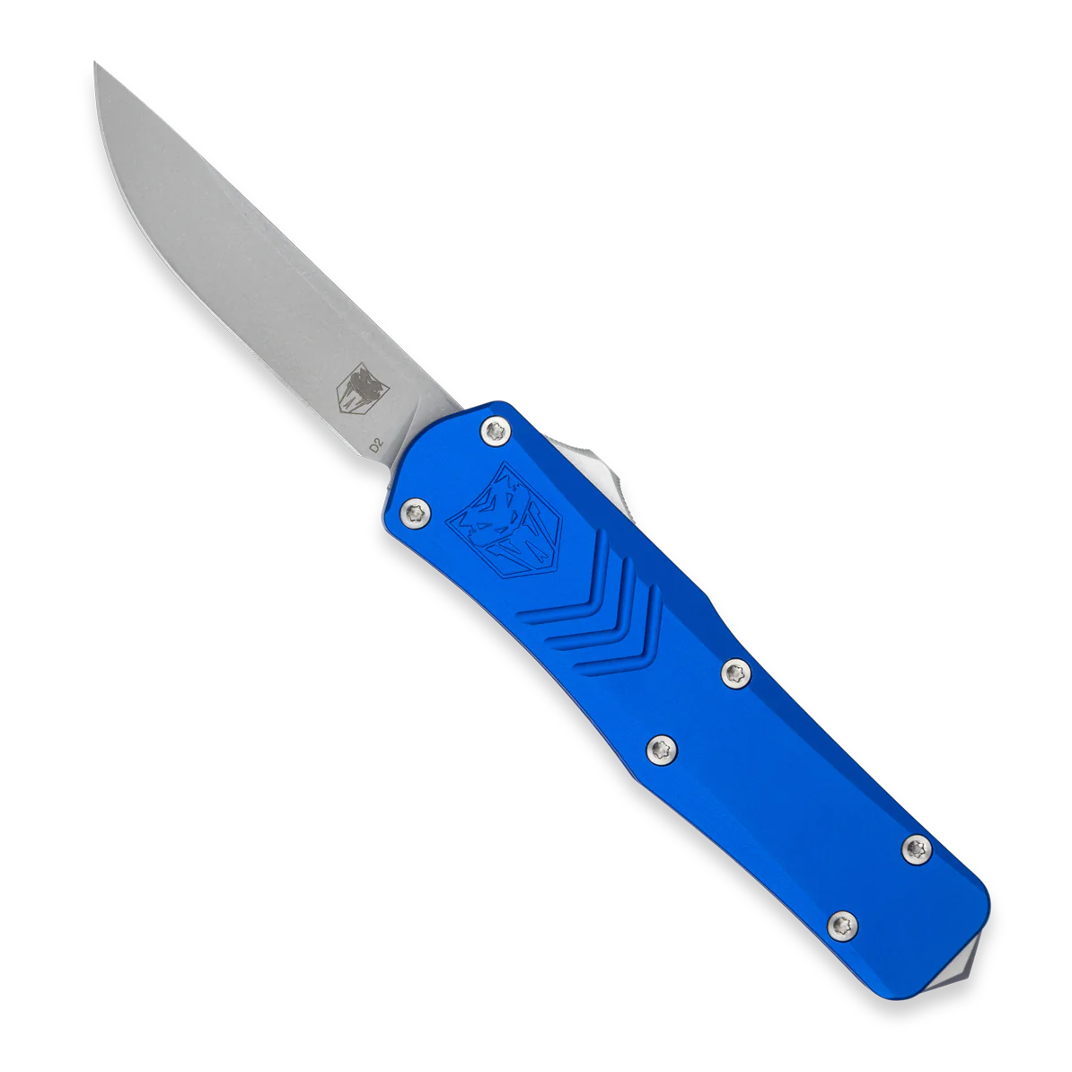 CobraTec SM FS-X Gen 2 Blue Drop Plain Edge OTF Knife