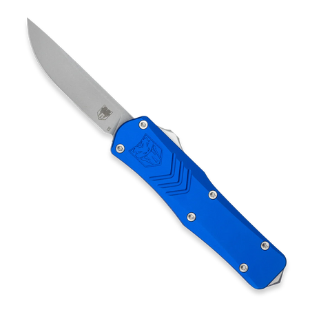 CobraTec SM FS-X Gen 2 Blue Drop Plain Edge OTF Knife