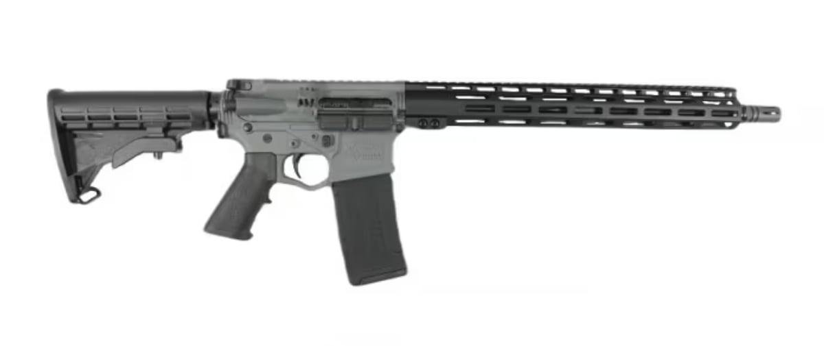 American Tactical Omni Maxx Sniper Grey 5.56 Rifle, 16" Barrel, 15" M-LOK Handguard, 30-Round Capacity