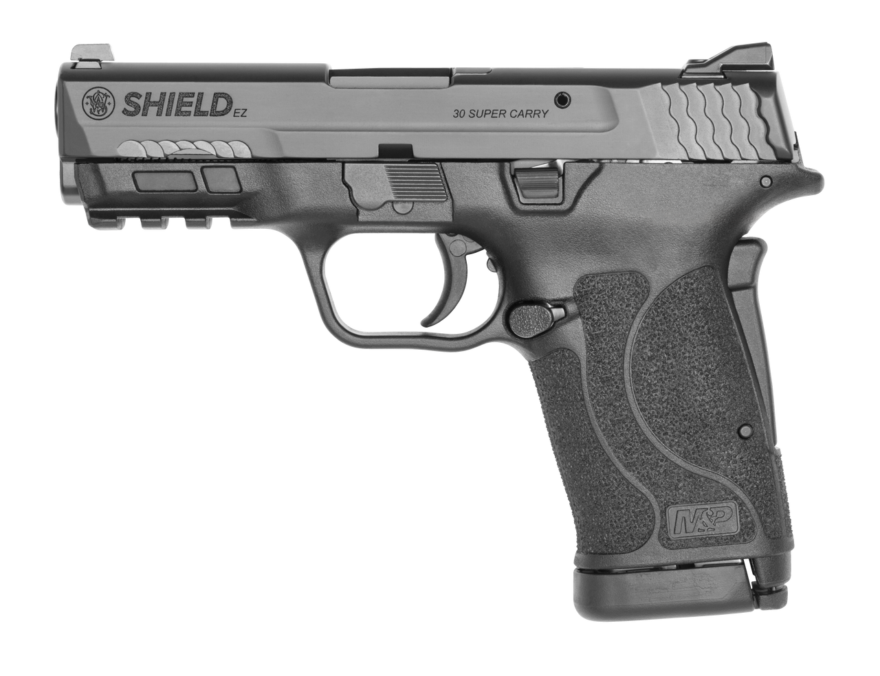 Smith & Wesson Shield EZ .30 Super Carry Black 3.675in Pistol, 10RD, MA Compliant