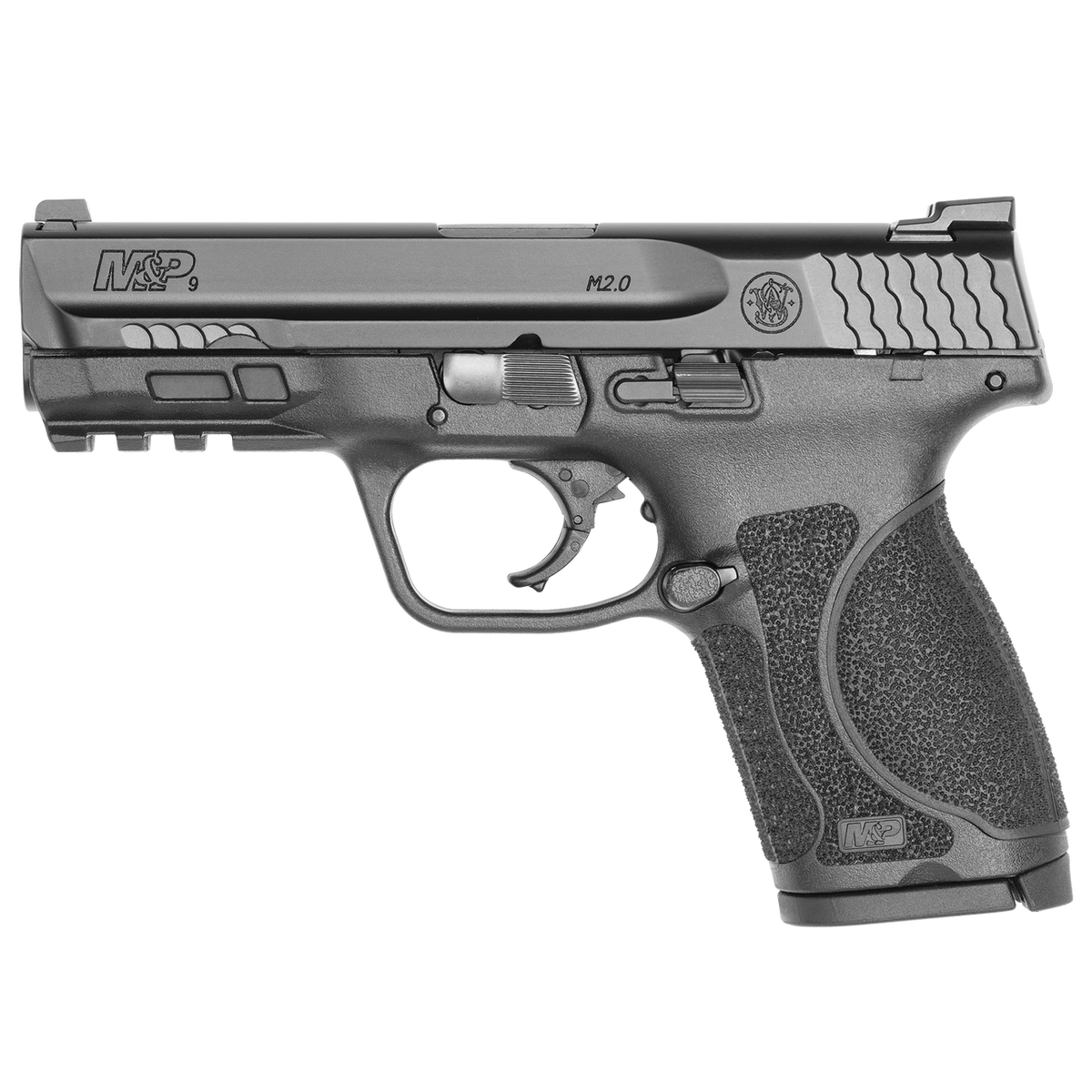 dSMITH & WESSON M&P 9 COMP M2.0 NTS BK 9MM 4" 10RD MA COMP.