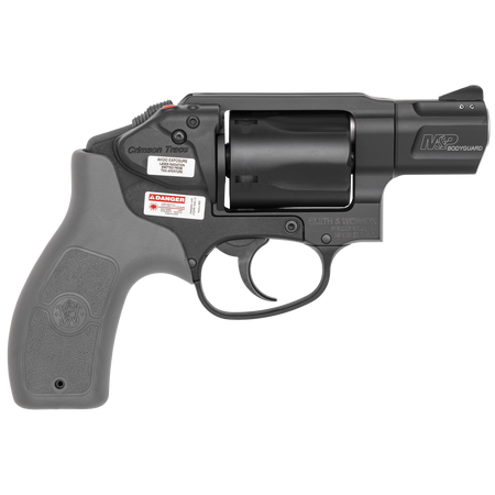 SMITH & WESSON M&P BODYGUARD CT RED LSR 38SPL 1.875" 5RD DAO MA COMP.