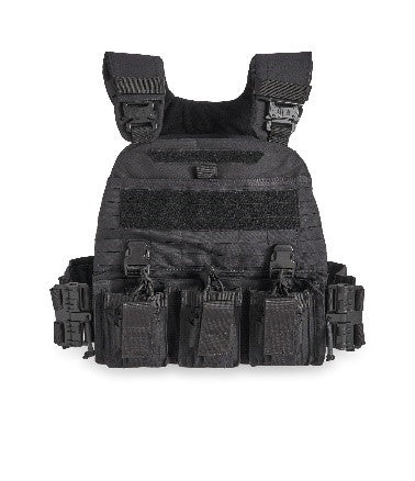 Guard Dog Pitbull Black Adjustable Plate Carrier