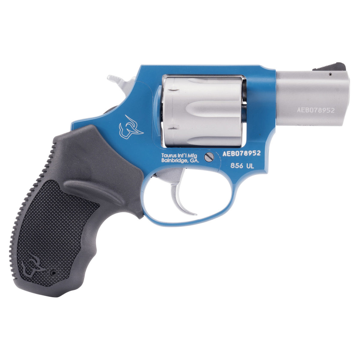 TAURUS 856 ULTRALIGHT 38SPL 6SHOT 2" SKY BLUE/STS