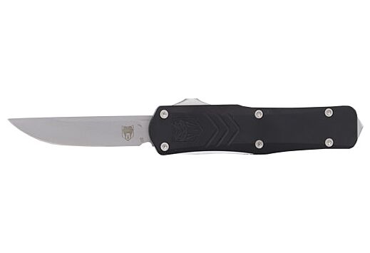 CobraTec SM FS-X Gen 2 Black Drop Plain Edge OTF Knife