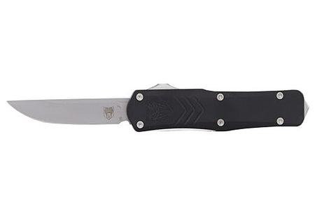 CobraTec SM FS-X Gen 2 Black Drop Plain Edge OTF Knife
