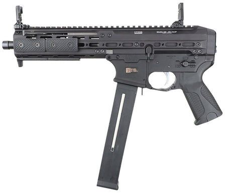 LWRC SMG45 Pistol 8.5" Barrel, Black - Includes Two 25-Round Mags, No Brace