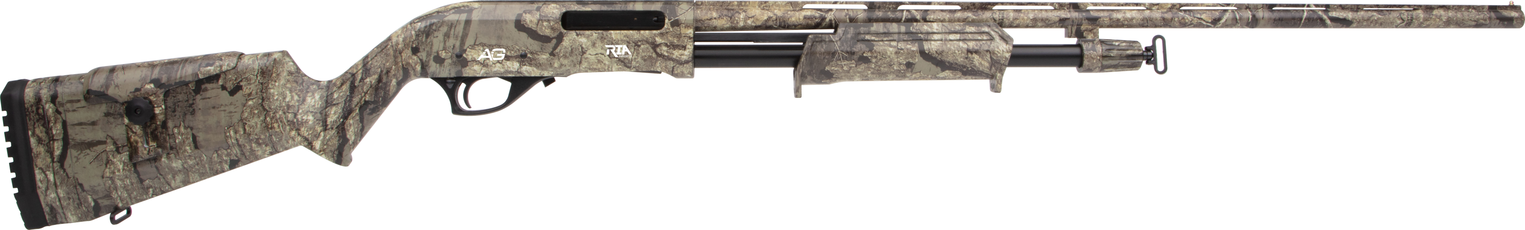 ROCK ISLAND ALL GENERATION PUMP SHTG RLTRE CAMO 410G 26" TRKY/DEER