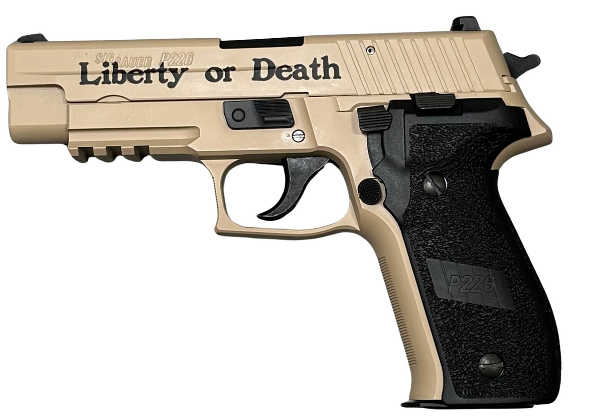 Sig Sauer P226 MK25 Navy Version 9mm Blued Pistol, Live Free or Die Edition