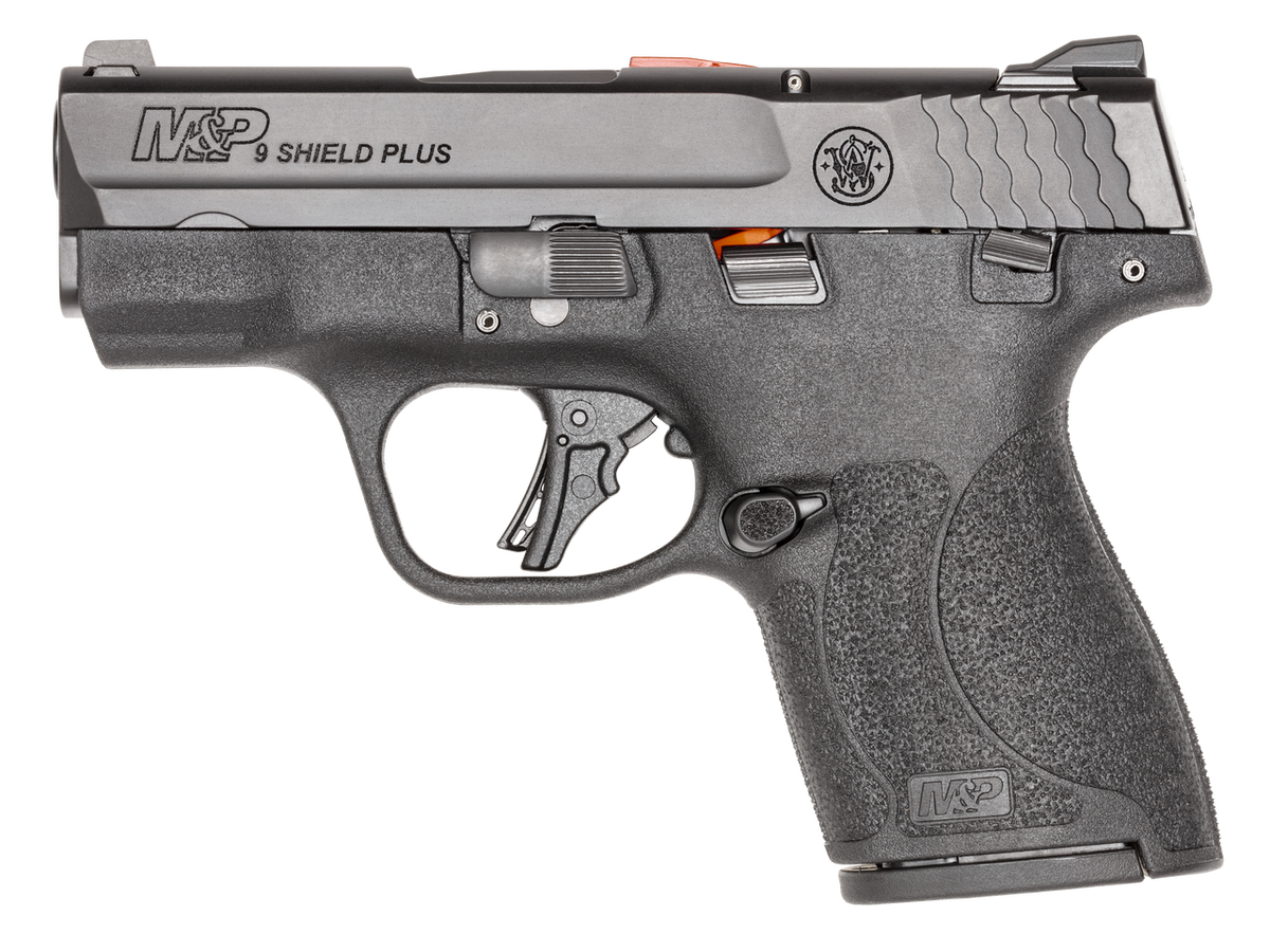 S&W M&P9 Shield Plus 9mm 3.1in Pistol, 10-Round Capacity, 2 Magazines, CA Compliant