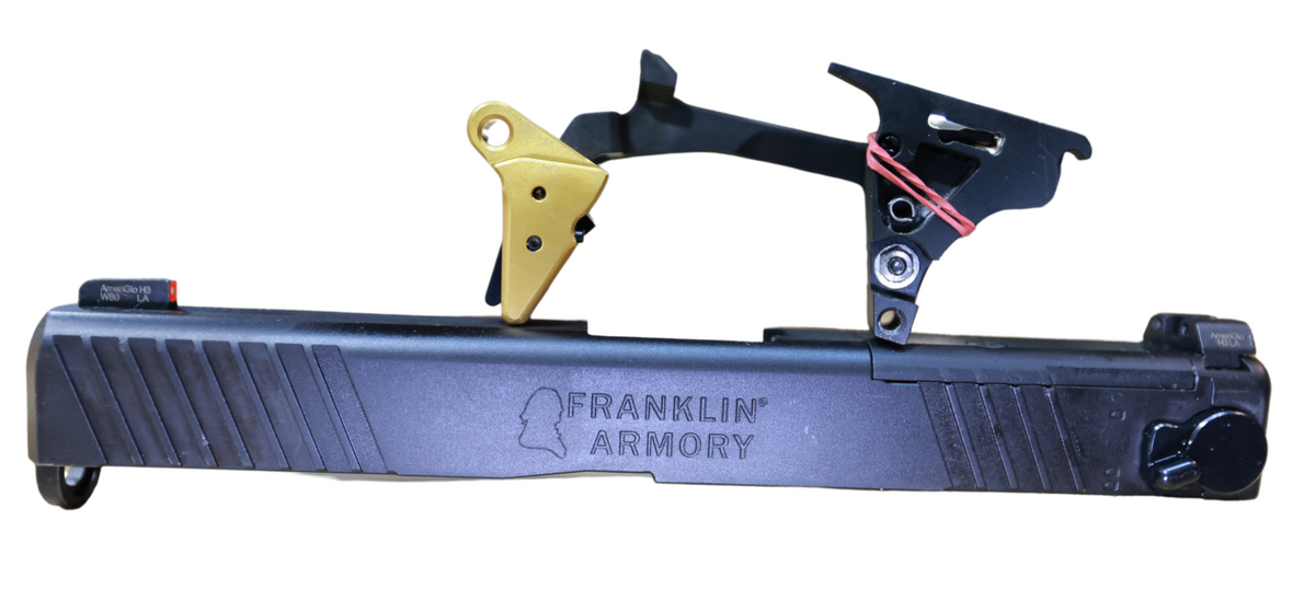 Franklin Armory Binary Trigger Kit Glock 17 G3 Gold