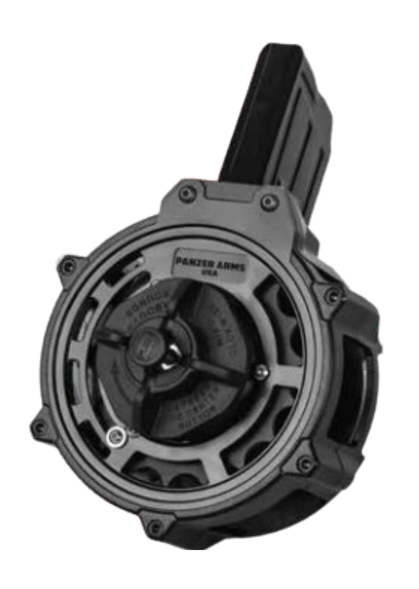 Panzer Arms 12GA 20rd Drum Magazine for AR12 Bullpup Shotguns