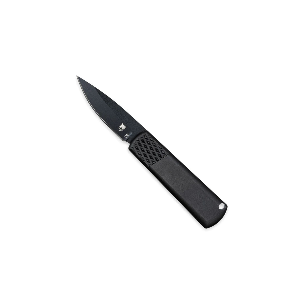 CobraTec Compact OTF Knife Black Hidden Release 1.9" D2 Steel Blade
