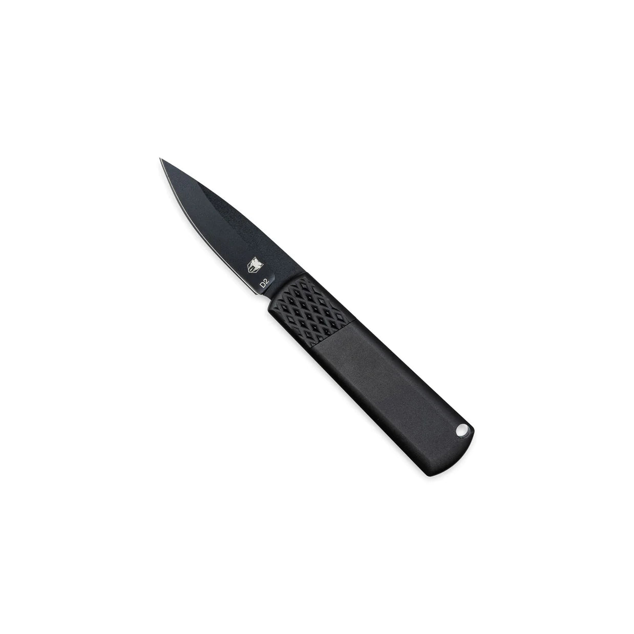 CobraTec Compact OTF Knife Black Hidden Release 1.9" D2 Steel Blade