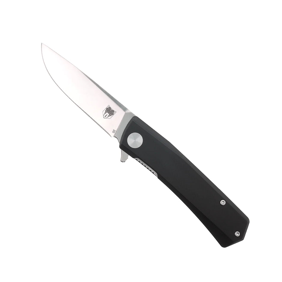 CobraTec Serpent Folder Black G-10 Scale Pocket Knife