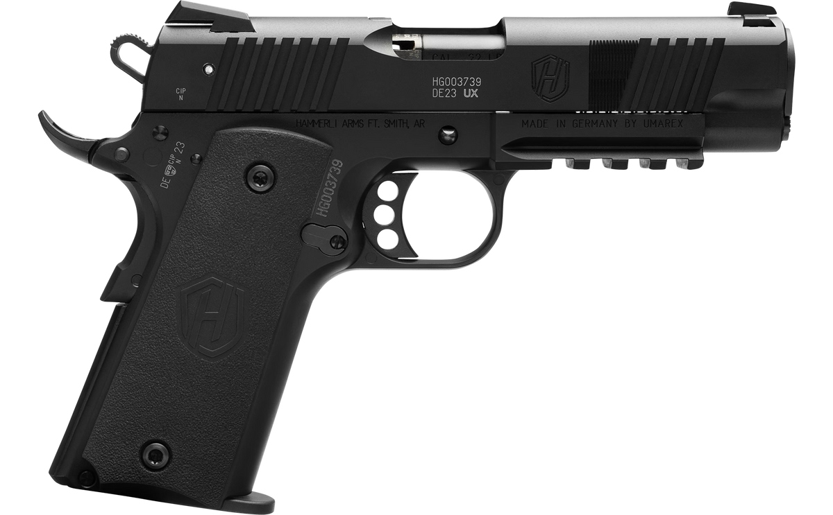 WALTHER HAMMERLI FORGE H1 22LR PSTL 4.25" BLK 2-12RD