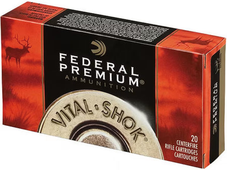 Federal .260 Remington Rifle Ammo VITAL SHOK Hunting Medium Game Nosler Ballistic Tip PolyTip 120 grain 