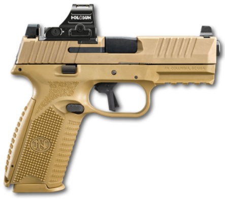 FN 509 MRD FDE 9mm Pistol w/ Holosun HS407C, (2) 17rd Magazines