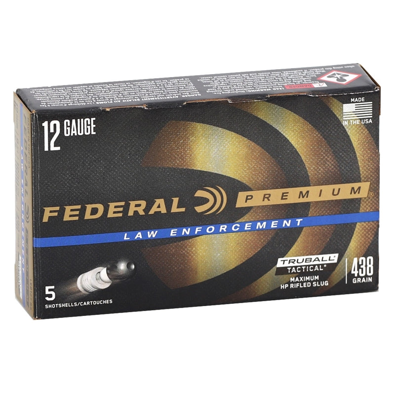 Federal 12 Gauge Shotgun Shells TACTICAL Slug 1 oz 2.75 in