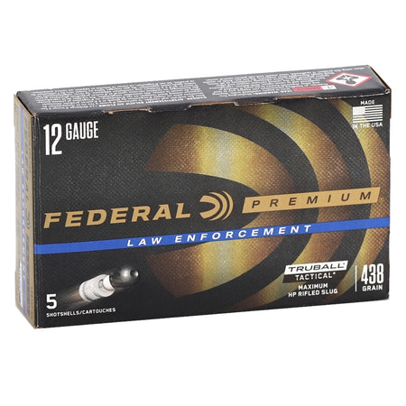 Federal 12 Gauge Shotgun Shells TACTICAL Slug 1 oz 2.75 in