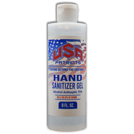 USA Patriots 8oz Hand Sanitizer Gel 12-Pack Case