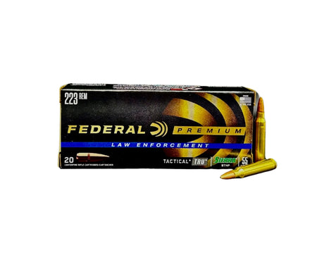 Federal .223 Remington Rifle Ammo Sierra GameKing Boat Tail Hollow Point BTHP 55 grain 