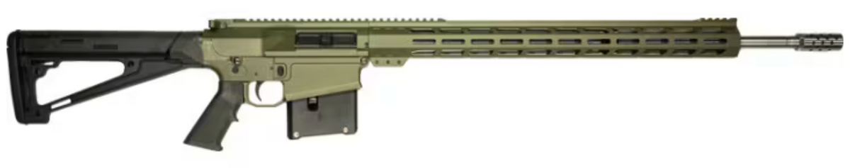 GREAT LAKES FIREARMS GL10 6.5PRC ODG 24"STS BBL, MLOK 1-5RD