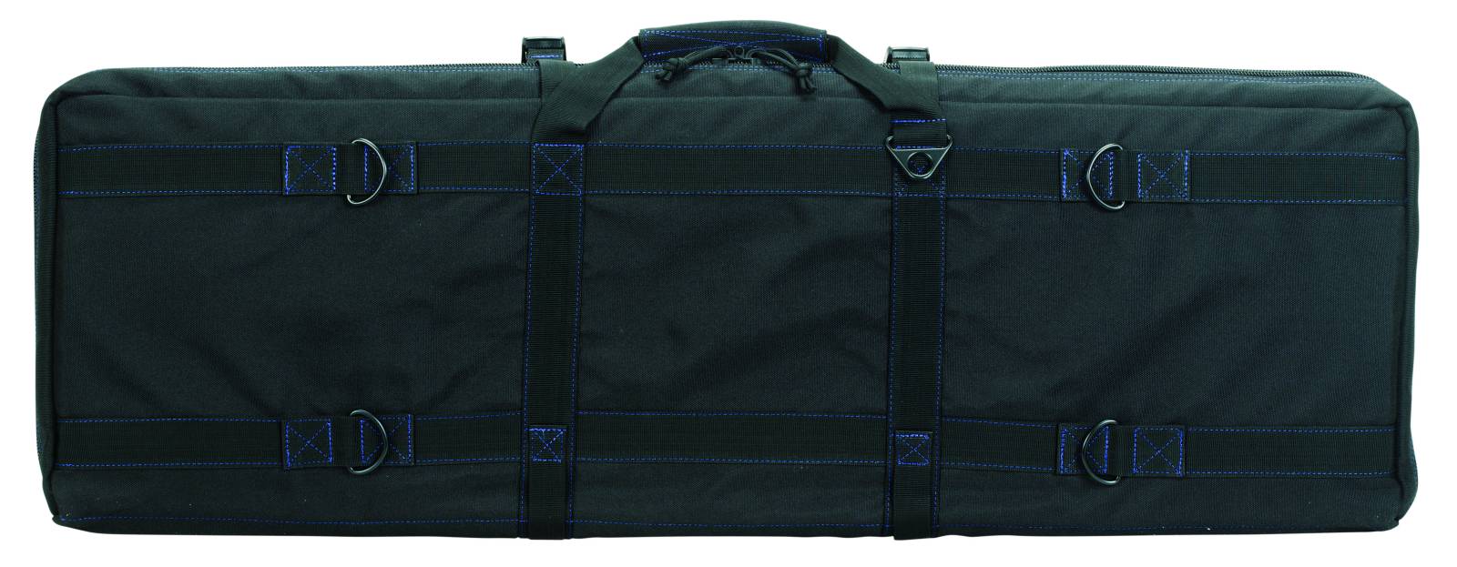 Voodoo Tactical 36" MOLLE Padded Weapons Case (Black with Blue)