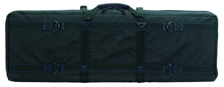 Voodoo Tactical 36" MOLLE Padded Weapons Case (Black with Blue)