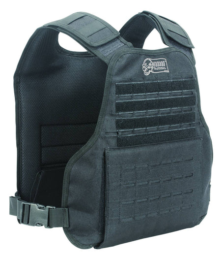 Voodoo Tactical Black Lightweight Plate Carrier (3XL-5XL)