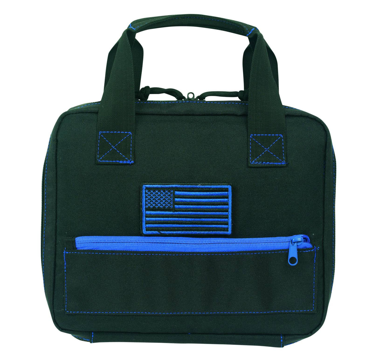 Voodoo Tactical Pistol Case Custom Series Black/Blue