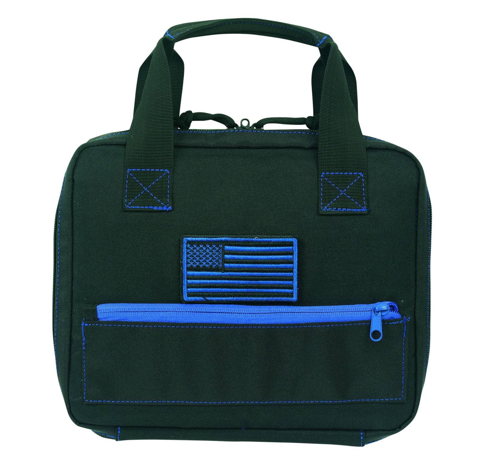 Voodoo Tactical Pistol Case Custom Series Black/Blue