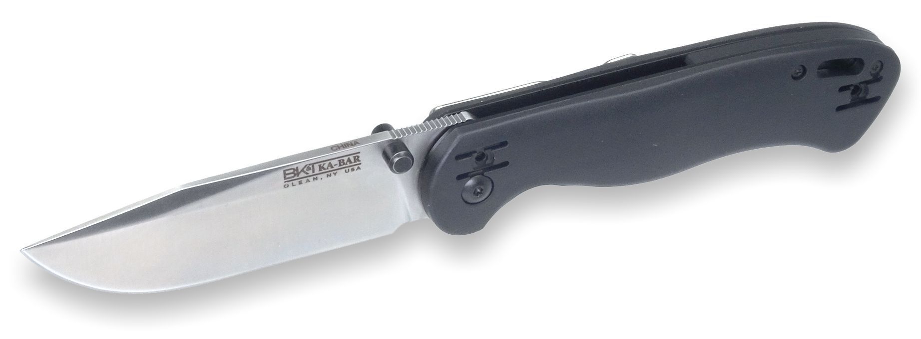 Ka-Bar Becker BK40 Folder 3.56" Drop Point Blade w/ 4-Pos Wire Clip