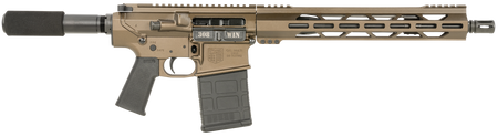 Diamondback DB10 .308 Win 13.5" Midnight Bronze Pistol, 13" M-LOK Handguard, 20-Round Capacity