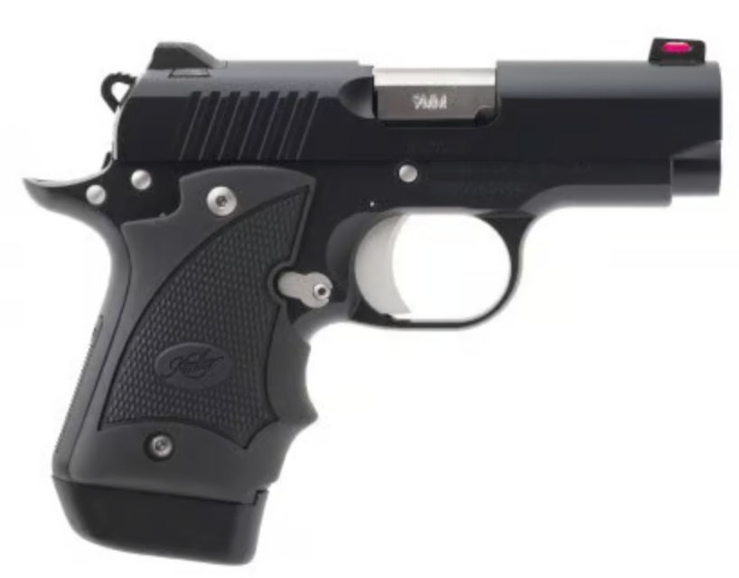 Kimber Micro 9 Midnight 9mm Black Rubber Grip Pistol