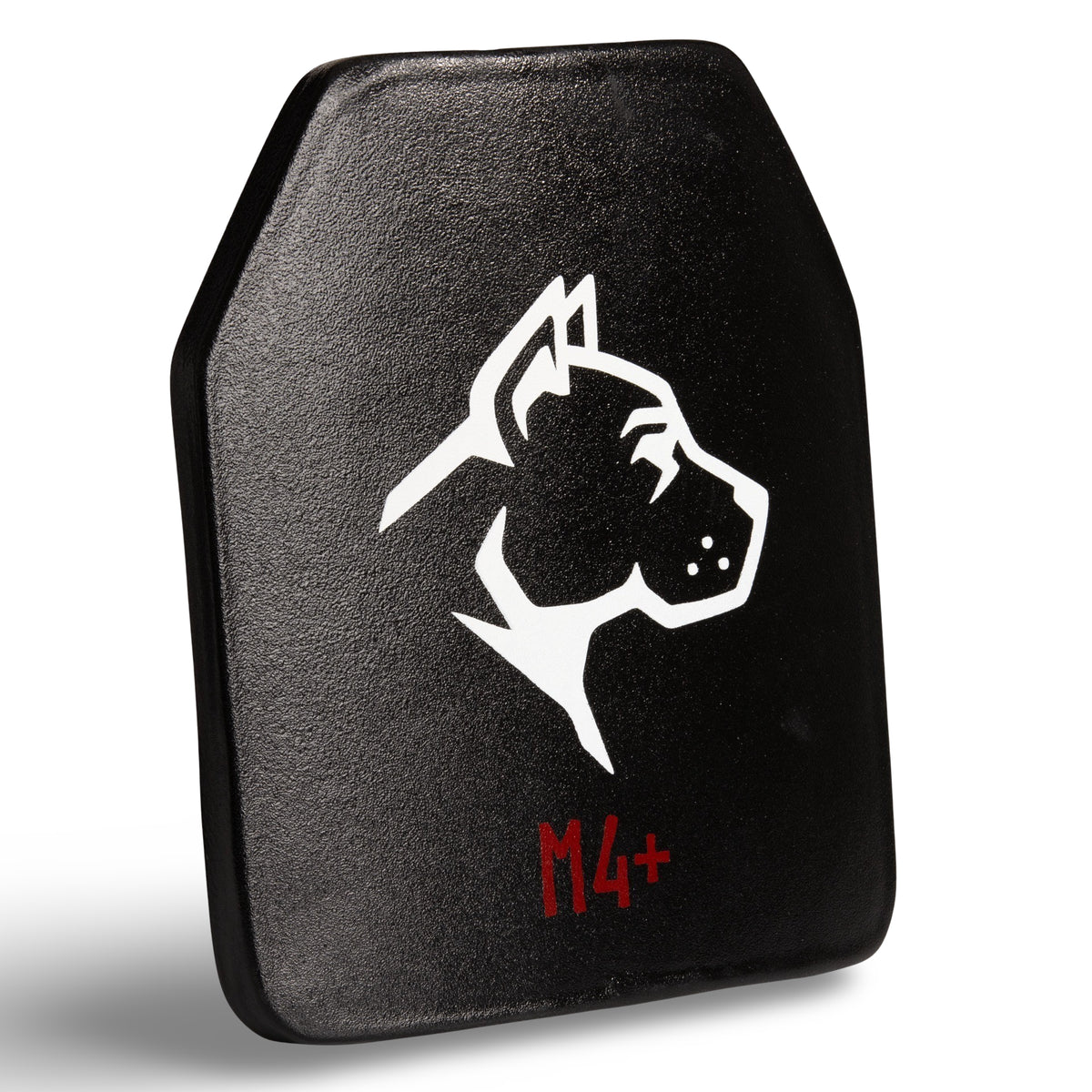 Guard Dog M4+ LVL 4 Advanced Ceramic Armor Plate 10x12 Single Curve Anti-Spall