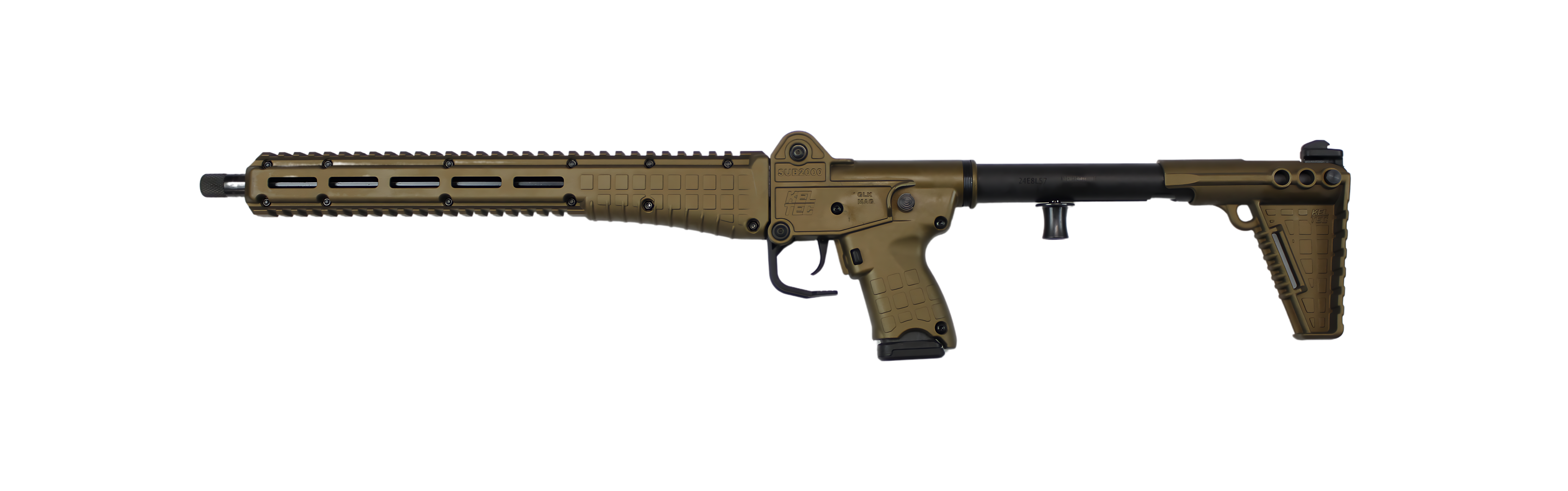 Kel-Tec SUB2000 Gen3 9mm Burnt Bronze Glock-Pattern 15-Round Magazine