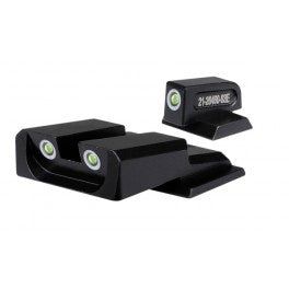 Dead Ringer SP Tritium Night Sights Green Front/Rear Glock 17-41 25-Pack Bulk
