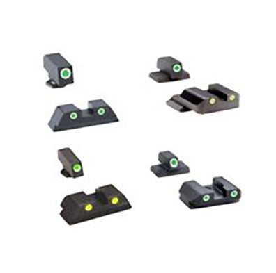 Dead Ringer Tritium Green/Green Night Sight Set for FNH FNS FNX