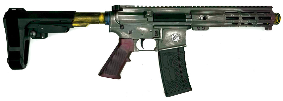 Zeus Arms Aether Boba Fett 5.56 Pistol 7.5" w/ SBA3 Brace, 30rd Mag