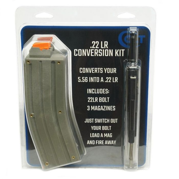 Colt AR-15 .22LR Drop-In Bolt Conversion Kit Includes 3x 25rd Mags