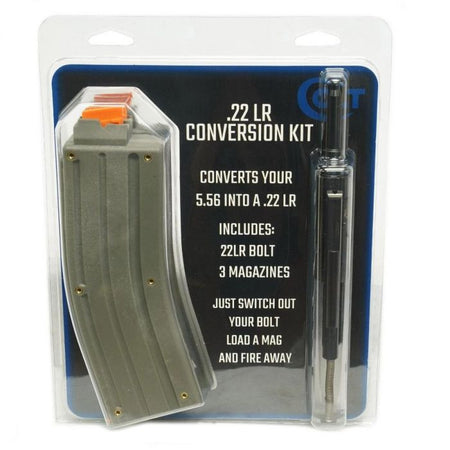 Colt AR-15 .22LR Drop-In Bolt Conversion Kit Includes 3x 25rd Mags