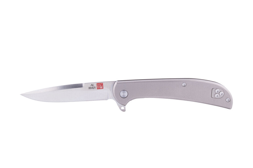 Al Mar UL Titanium Falcon 3.15" D2 Steel Folding Knife