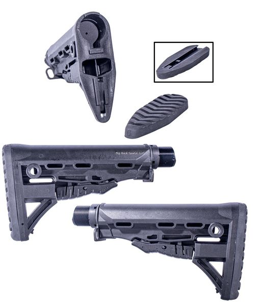 ATI SR-1 AR Buttstock Kit with Milspec Buffer Tube and Castle Nut