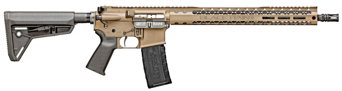 Black Rain Ordnance SSP RIA 5.56x45mm 16-Inch SOCOM BBL 15-In MLOK Slim Handguard FDE 30-Round Mag