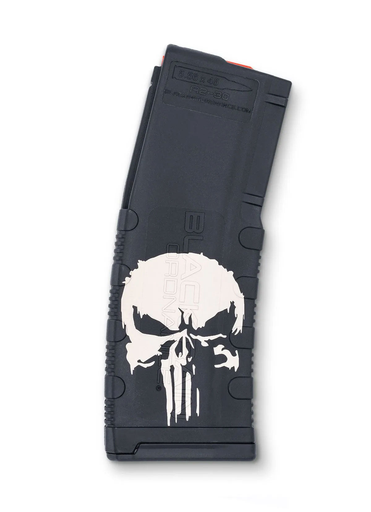 Black Rain 30-Round Punisher Laser Etched Rifle Magazine