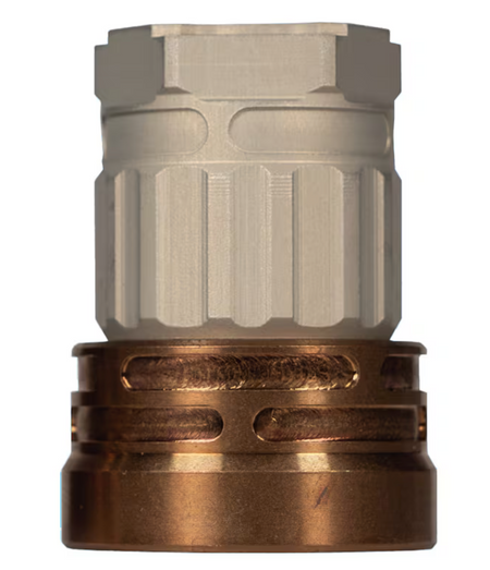 Q ACC-E9-MOUNT-TRILUG-CLEAR Erect9r 3-Way Lug Suppressor Mount Clear