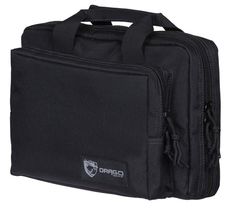 Drago Pro Gear Black Double Pistol Carry Case